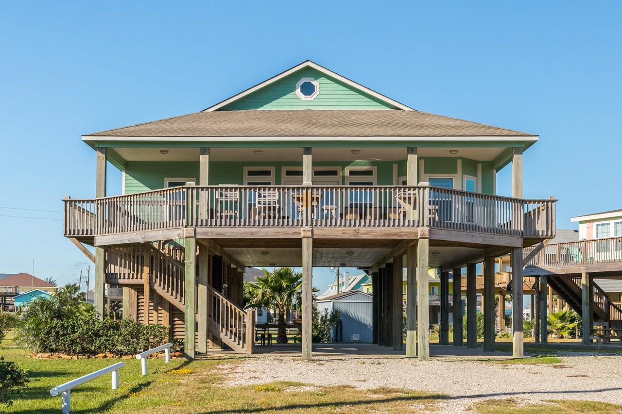 Beachslapped Bolivar Peninsula Luaran gambar